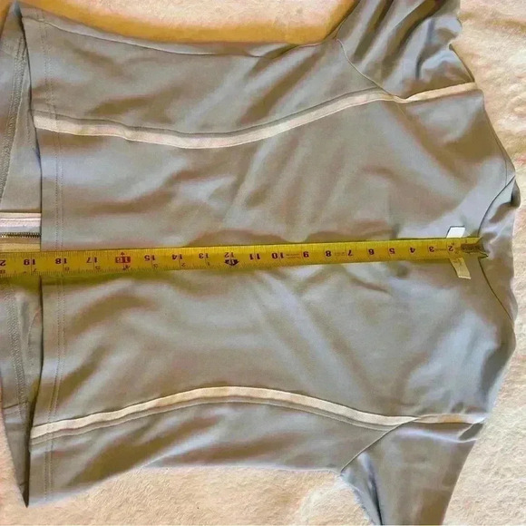 MARC CAIN cotton blend  zippered jacket top SZ M - Picture 13 of 17